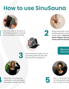 SinuSauna Heated Dry Air Therapy Mask