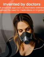 SinuSauna Heated Dry Air Therapy Mask