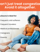 SinuSauna Heated Dry Air Therapy Mask