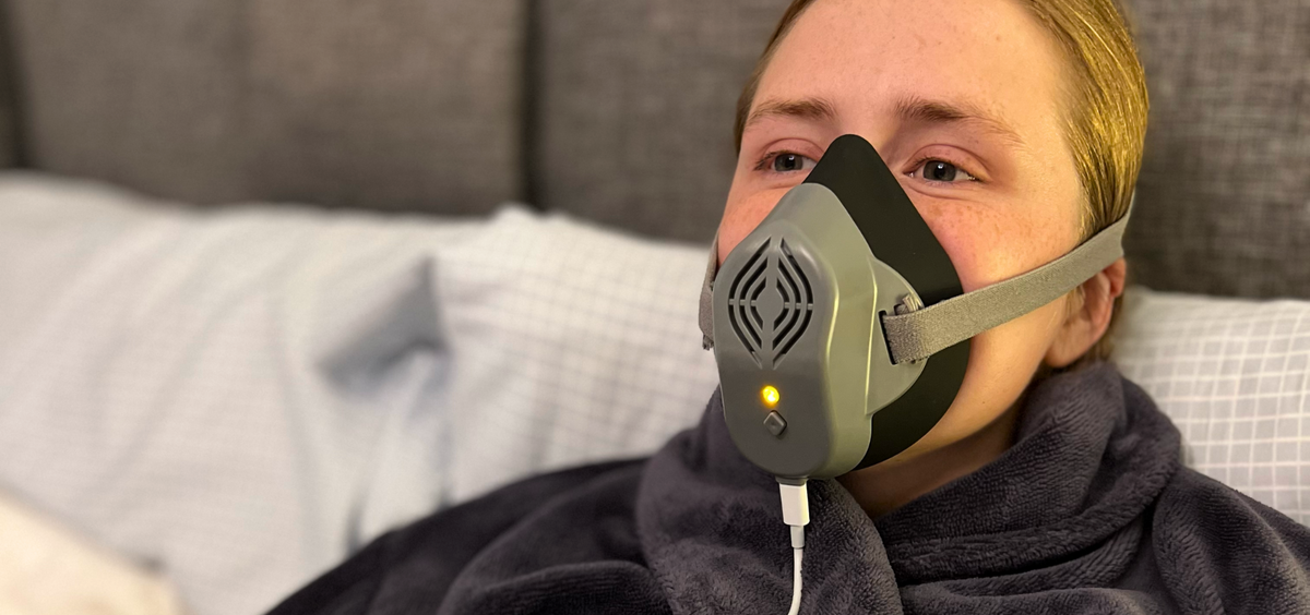 Can a Heated Air Mask Help You Sleep Better? Early Results Say Yes.
