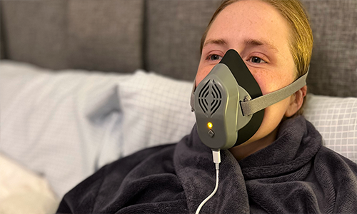 Can a Heated Air Mask Help You Sleep Better? Early Results Say Yes.